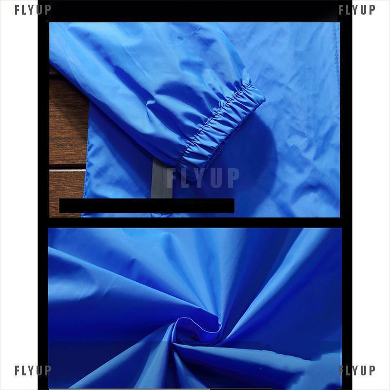 「FLYUP」Men's Waterproof Windbreaker Zipper Jacket Hoodie Light Sports Outwear Coat Gym
