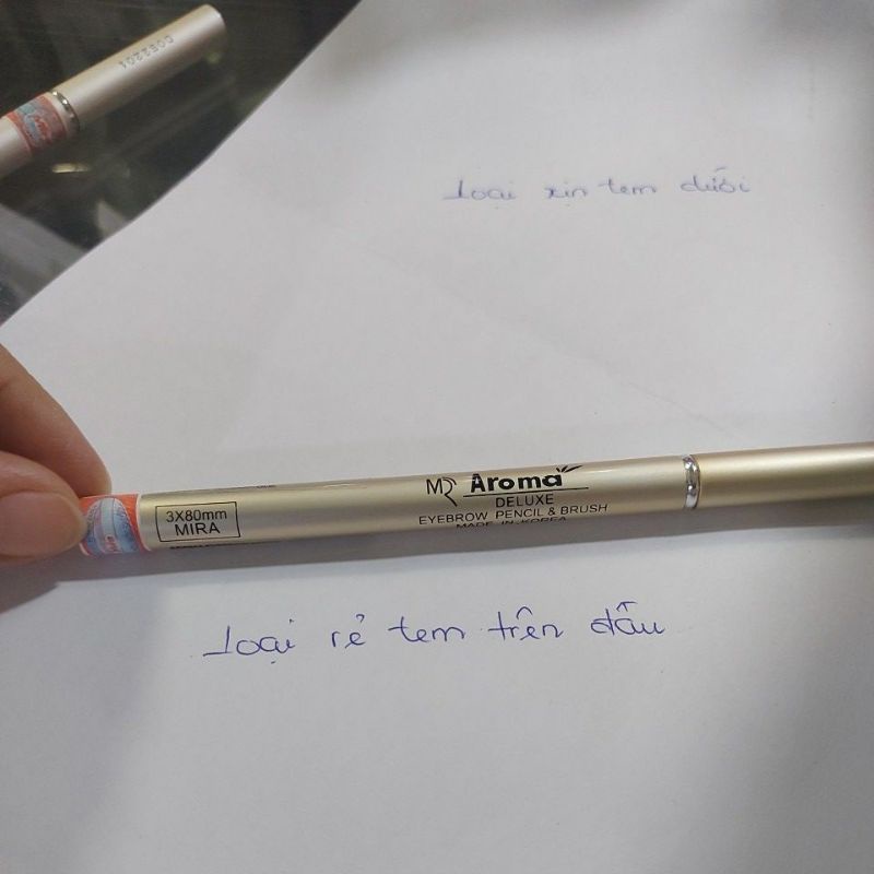 Chì vẽ chân mày Aroma mira eyebrow pencil loại xịn