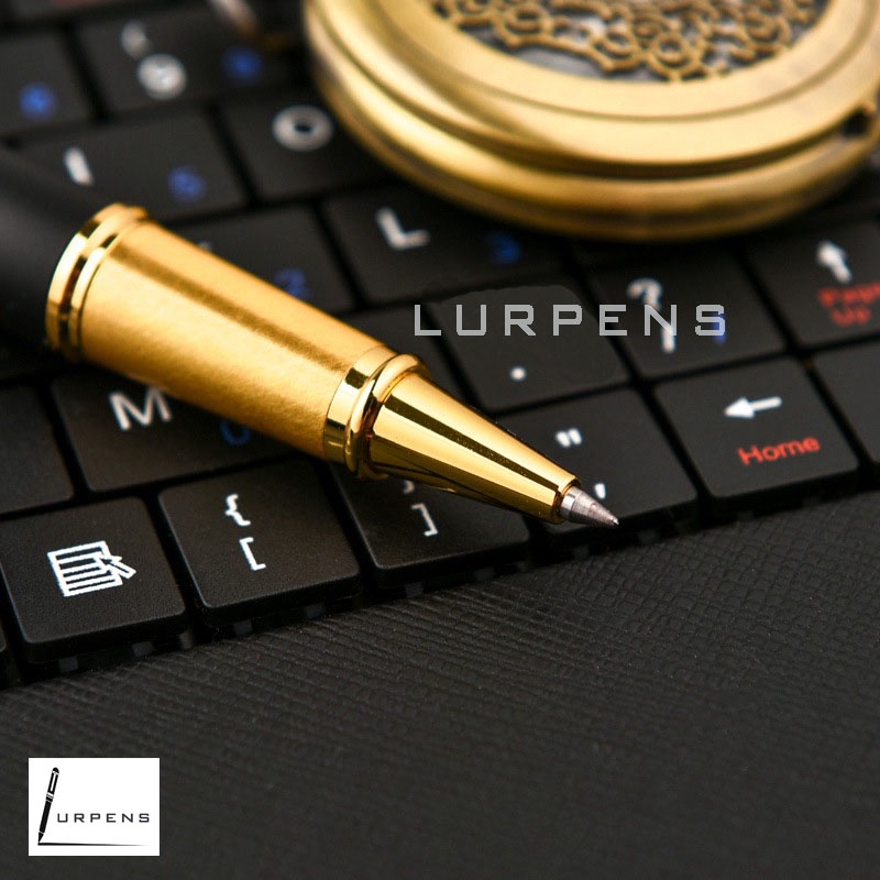 Bút ký tên doanh nhân cao cấp Lurpens Full box, bút bi kim loại khắc tên theo yêu cầu