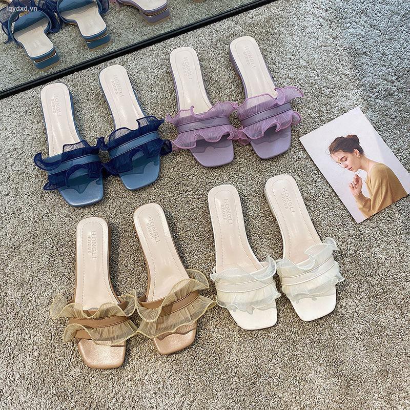 Dép đi biển đế bệt thời trang cho nữ | BigBuy360 - bigbuy360.vn