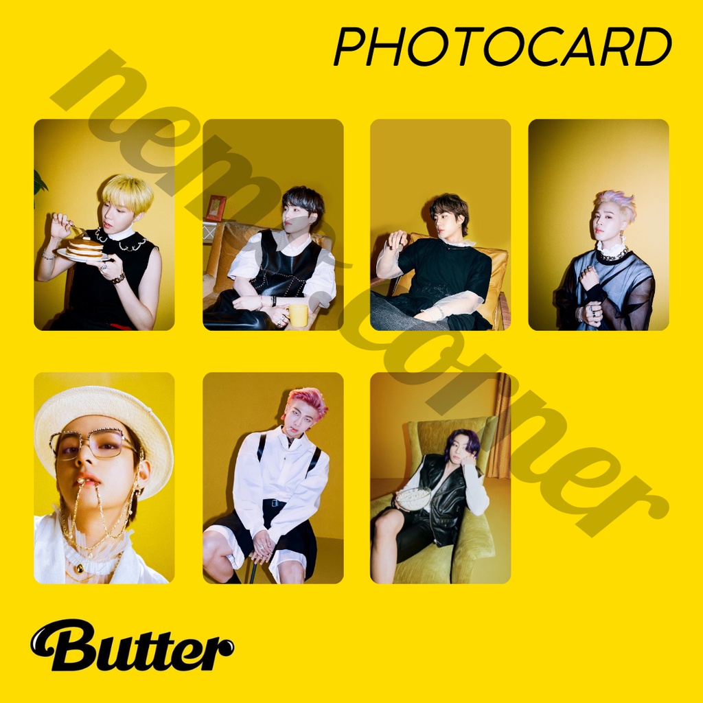 Áo Thun Unisex in hình Butter BTS đen