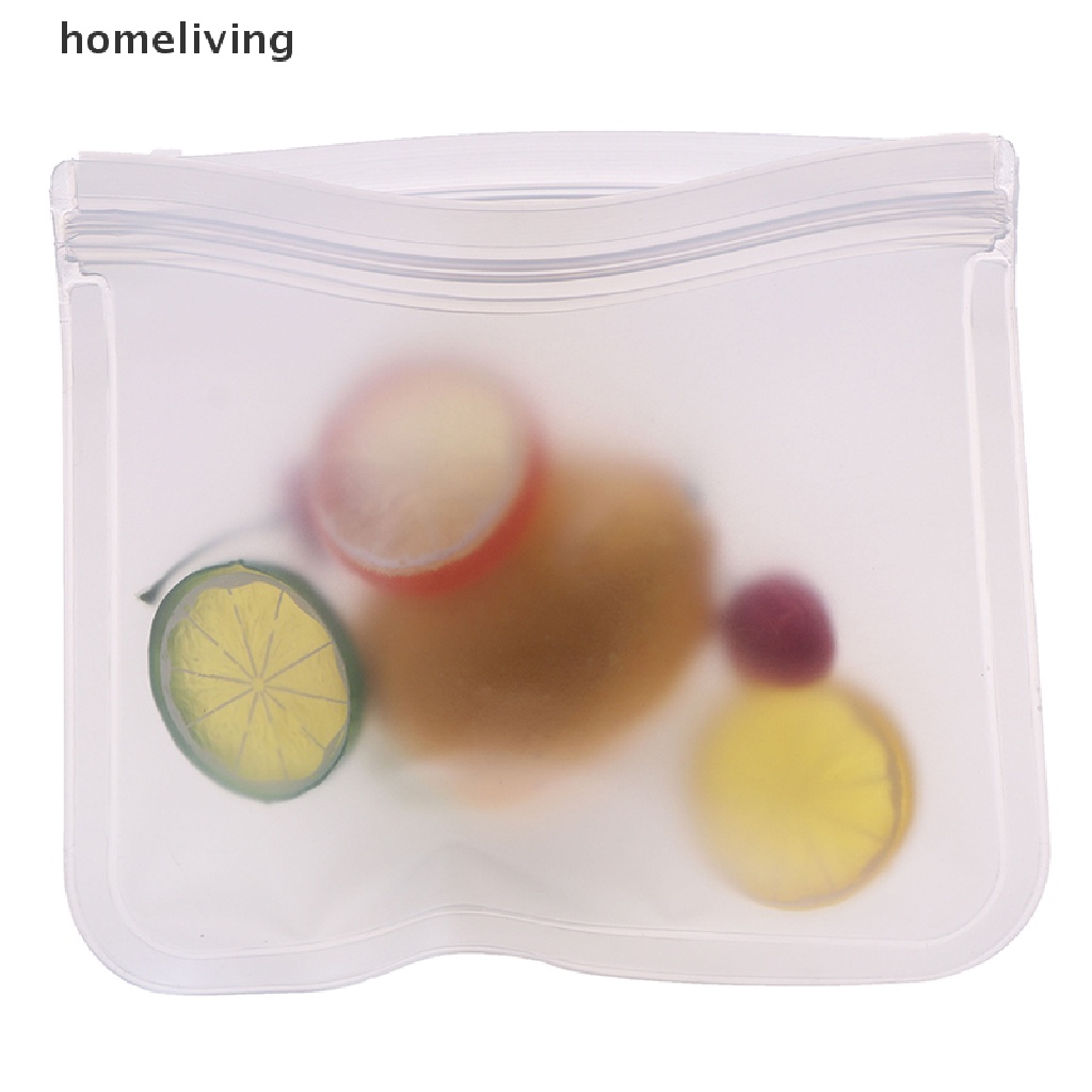 Túi Zip Silicone Đựng Thực Phẩm Chống Rò Rỉ Tái Sử Dụng Tiện Lợi