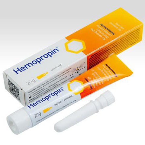 Kem Mỡ Bôi Hỗ Trợ Điều Trị Trĩ Hemopropin Apipharma 20gr