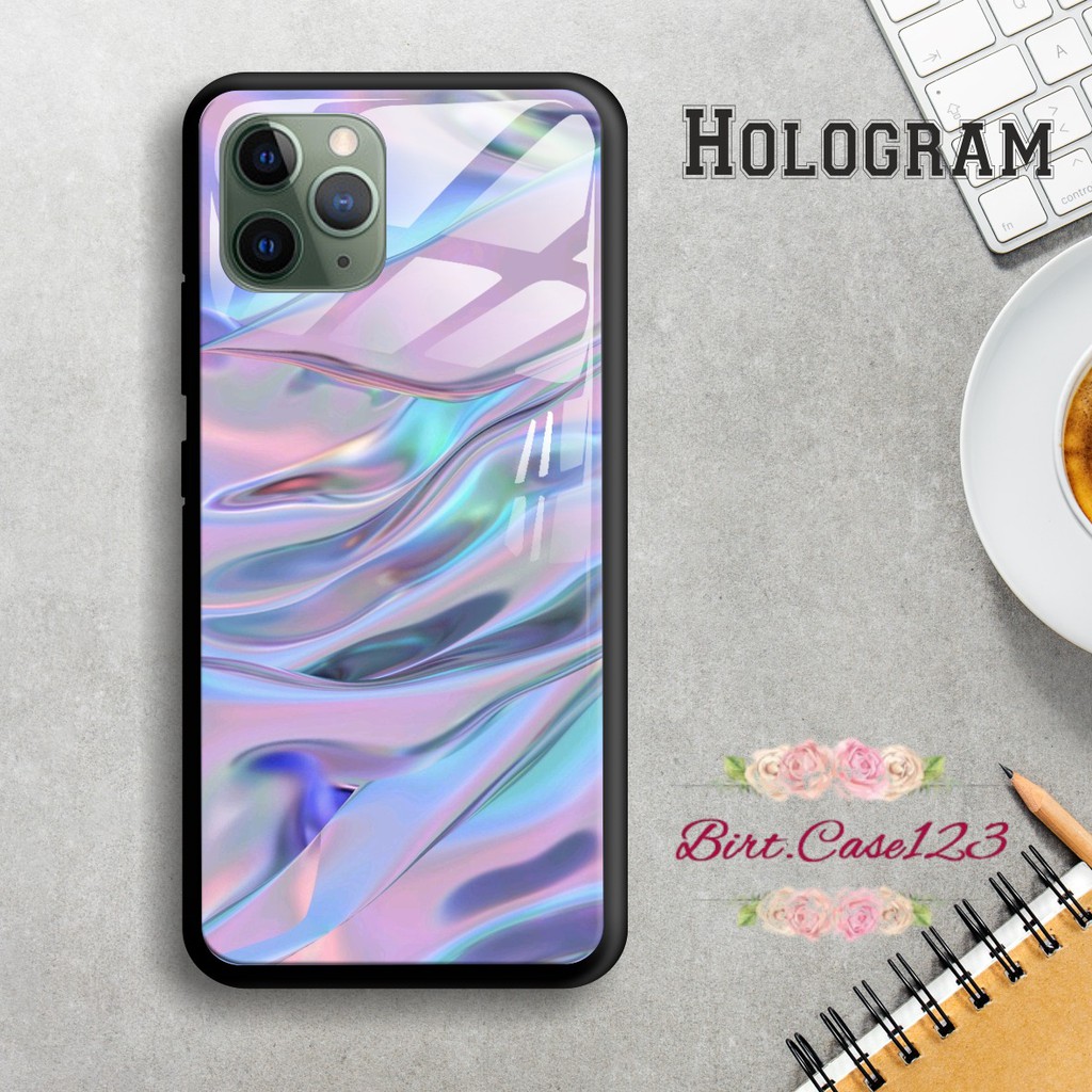 Lưng Ốp Điện Thoại Mặt Kính Họa Tiết Hologram Cho Xiaomi Redmi 3 4a 5a 6 6a 7 7a 8 8a Pro 9 9a Note 3 4 5 6 7 8 9 10 Bc1431