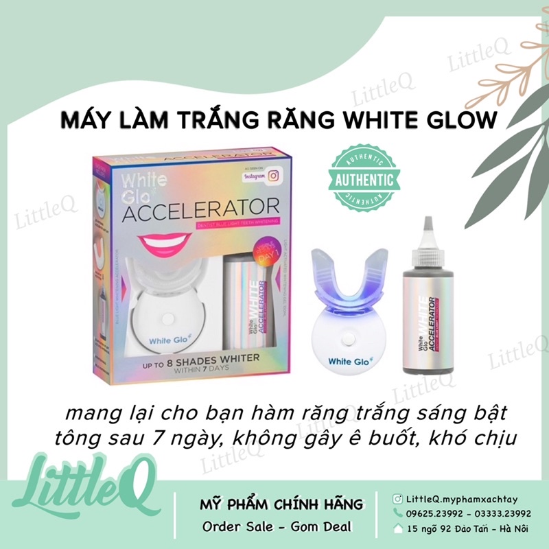 MÁY LÀM TRẮNG RĂNG WHITE GLOW BLUE LIGHT - Úc