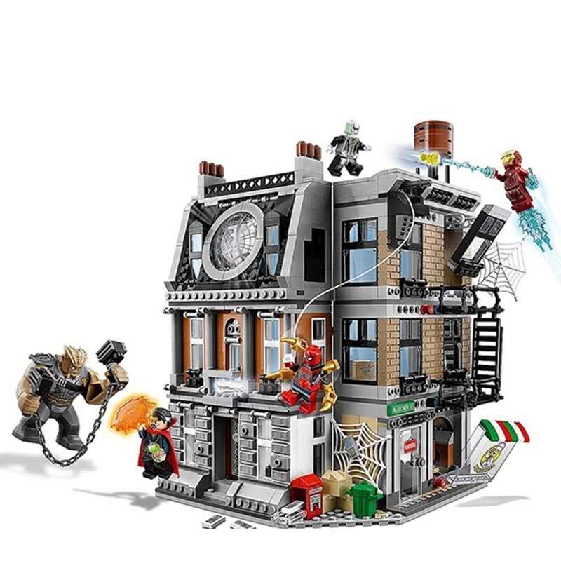 Lắp ráp mô hình Super Hero  Đại Chiến Liên Minh Phục Thù của Super Hero Avengers bela 10840