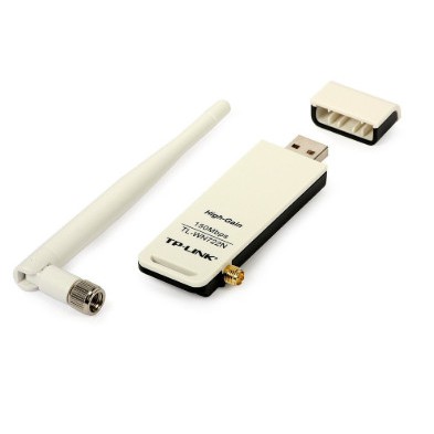 Usb Wireless Tplink WN 722N - Chuẩn N, 1 Anten (Hàng Chính Hãng), Thu Wifi Cực Mạnh