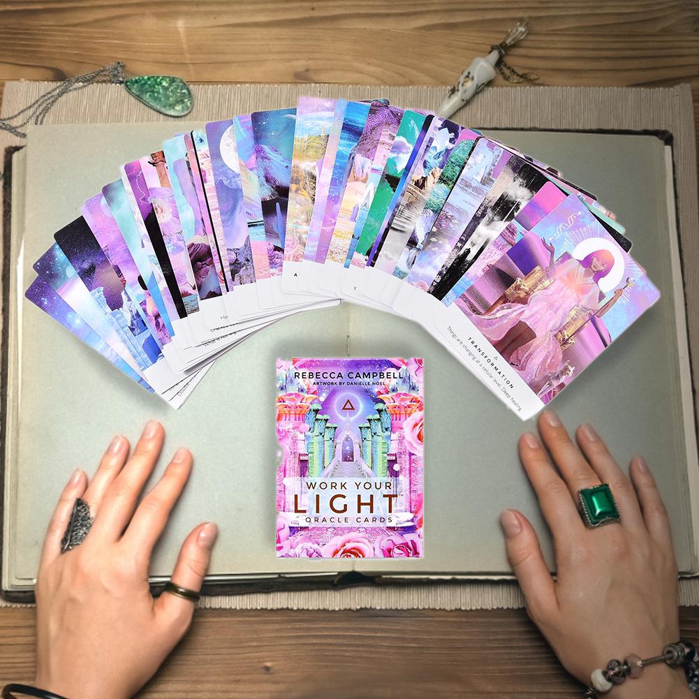 Bộ bài Tarot Work Your Light Oracle 44 lá chất lượng cao