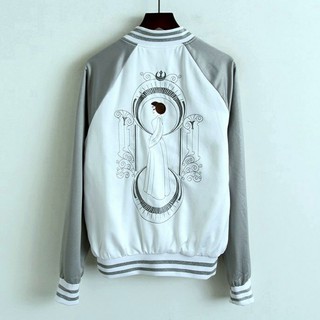 Áo khoác bomber thêu , áo Bomber thêu 2 lớp cực chất