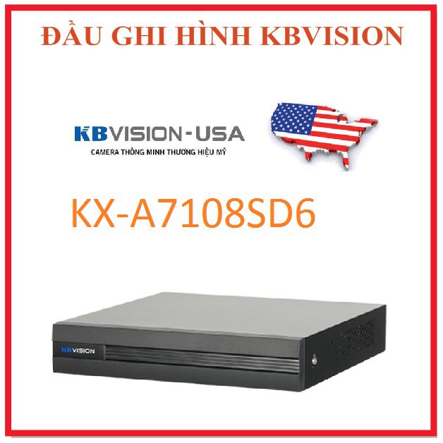 Đầu ghi KB VISION KX-A7108SD6  5 trong 1