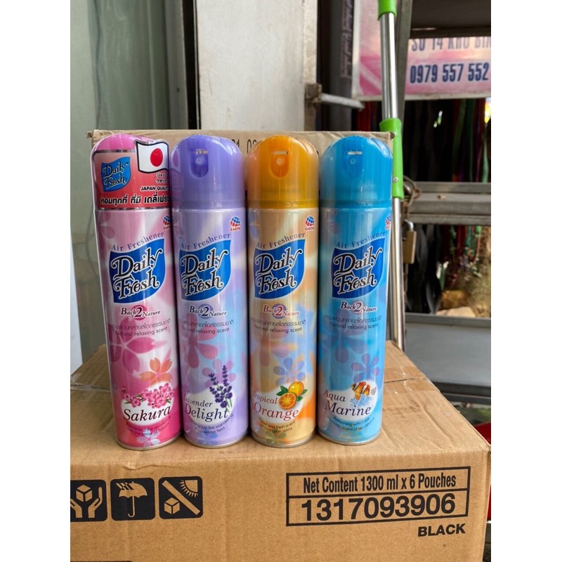 Xịt Phòng DaiLy Fresh Thái Lan 250ml