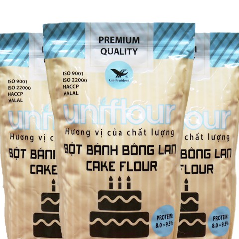 Bột bánh bông lan cake flour Uniflour 2kg