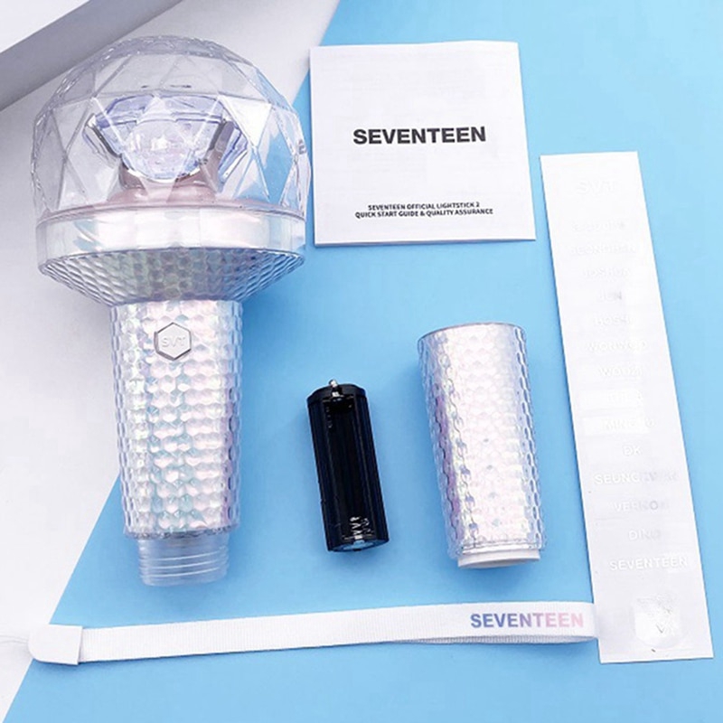 Gậy Phát Sáng Kpop seventeen Phiên Bản bong ver. 2 bluetooth Cho Xe Hơi