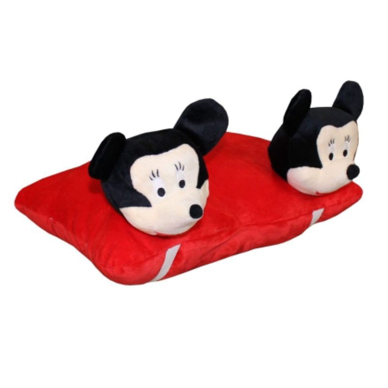 GỐI ĐI XE MÁY 2 ĐẦU HÌNH CHUỘT MICKEY CHO BÉ
