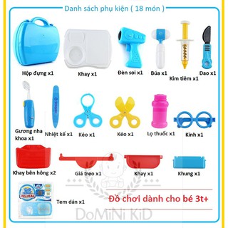 Vali bộ đồ chơi Bác sĩ