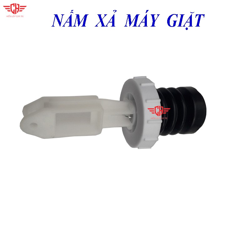 Nấm xả càng nhựa thay thế cho máy giặt cửa đứng