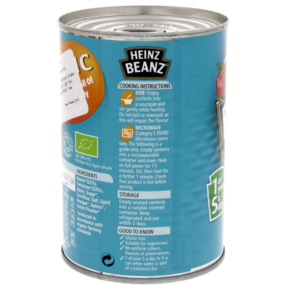 Lốc 6 Lon Đậu sốt cà chua hiệu Heinz Baked Bean 415g