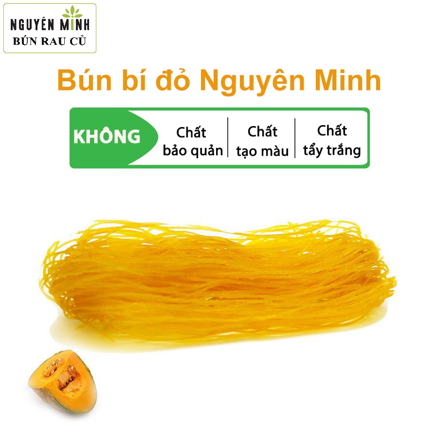 Bún (Mì) Rau Củ Nguyên Minh 100% Tự Nhiên Gạo Nguyên Cám Thơm Ngon Ngũ Sắc Hộp 300g