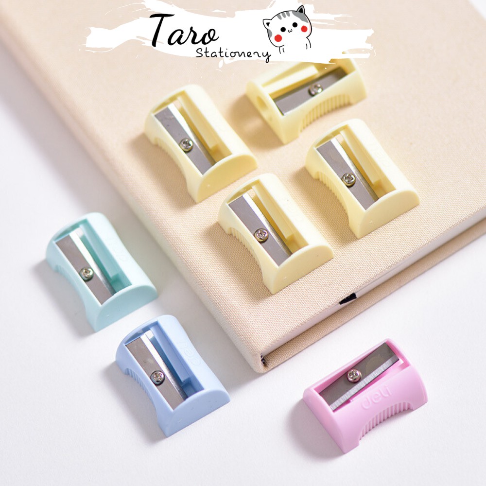 Đồ gọt bút chì Deli màu Pastel M03 - Hình Chú Thỏ cute Taro Stationery