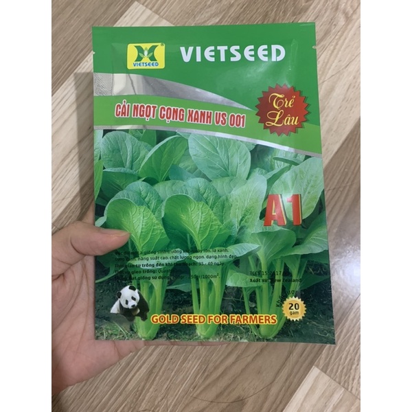 [ Deal sock 1k] 100 hạt cải ngọt trồng thử - túi zip