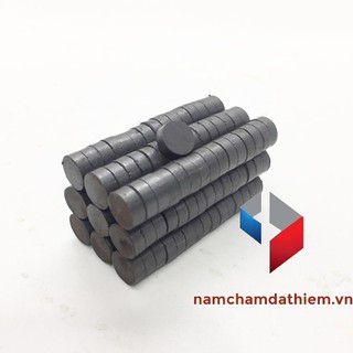 NAM CHÂM FERRITE D10X3 MM (NAM CHÂM ĐEN)