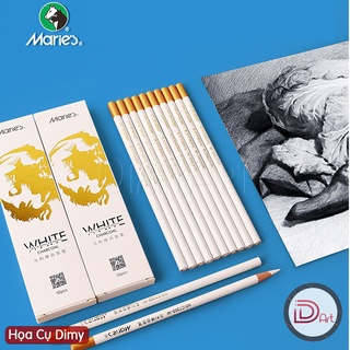 Bút Chì Trắng Marie's C7302 (Chì than trắng)