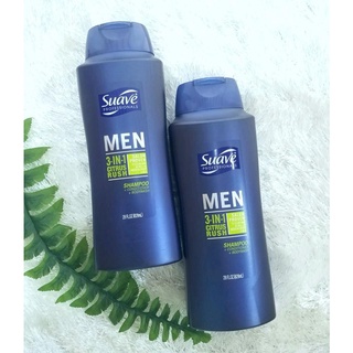 Tắm Gội Suave Men 3in1 828ml (Mỹ)