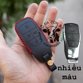 bao da chìa khoá Beijing X7 Beijing-x7 U5 Plus BAIC Bejing BJ X7 handmade da thật