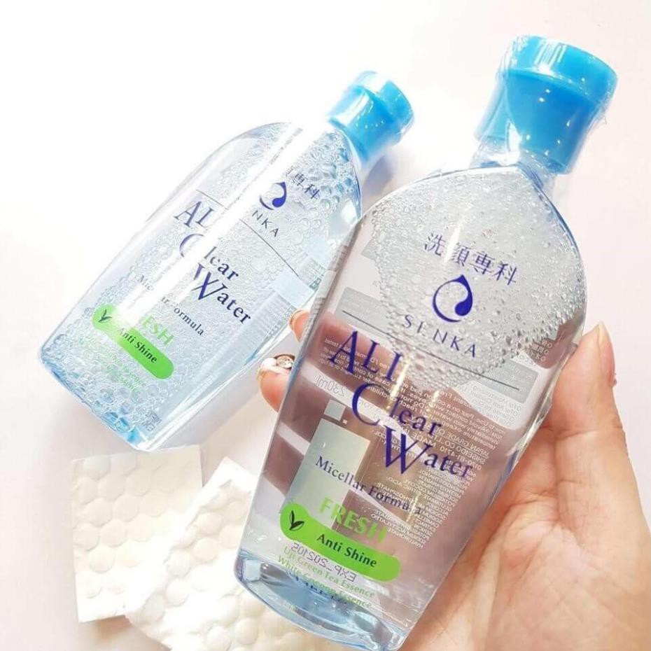 Nước Tẩy Trang SENKA Tươi Mát Da All Clear Water Fresh Anti Shine 230ml