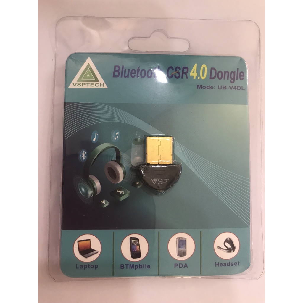 USB BLUETOOTH MINI 2.0 4.0 không dây màu đen dùng cho Máy Tính - Laptop - tai nghe - loa | BigBuy360 - bigbuy360.vn