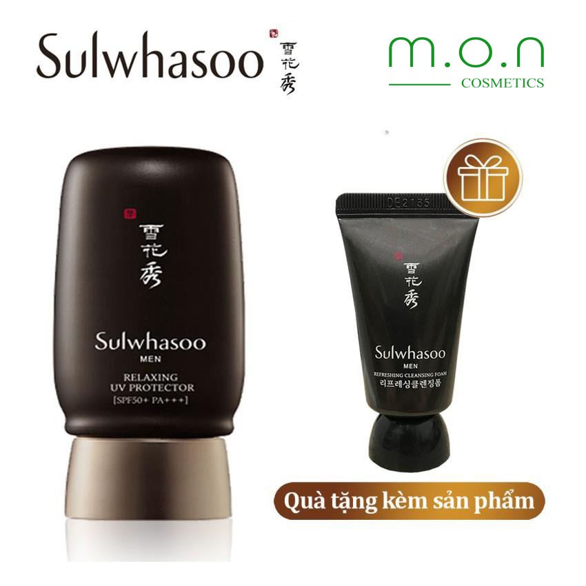 Kem chống nắng dành cho nam Sulwhasoo Men Relaxing UV Protector SPF50+/PA+++ 50ml