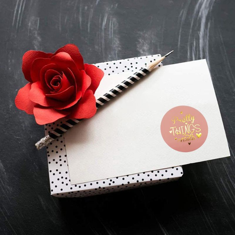Set 500 Miếng Dán Trang Trí Sổ Tay Hình Ngôi Sao Xinh Xắn
