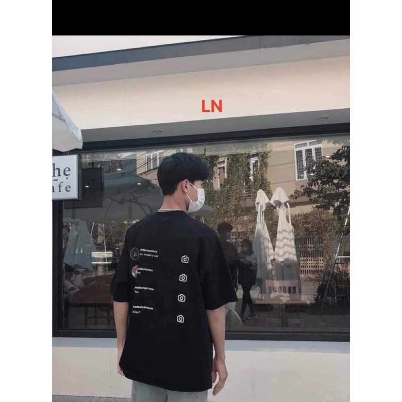 Áo phông tay lỡ Sadboiz Máy Ảnh Unisex form rộng nam nữ vải cotton co dãn