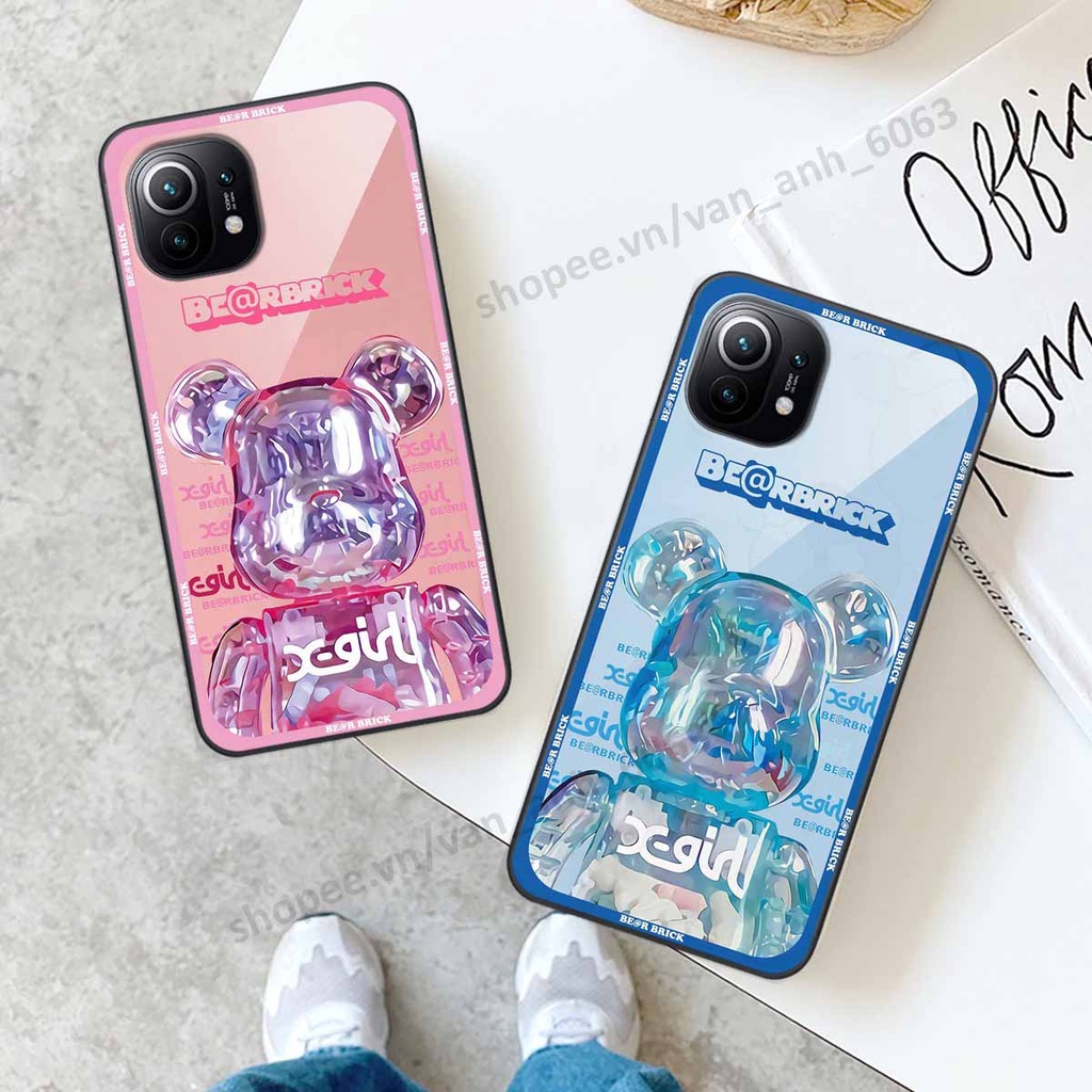 Ốp Xiaomi Mi 11 / Mi 11T / Mi 11 Lite be@r brick mars thời trang, ốp lưng điện thoại viền dẻo siêu chất