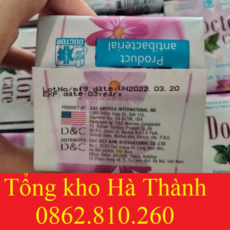 [Chính hãng] Băng Vệ Sinh Doctor Care Hàng Ngày (BVS siêu mỏng siêu thấm)