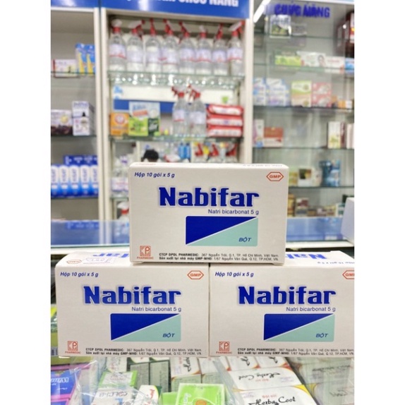 [Chính hãng] Gói muối vệ sinh phụ nữ Nabifar -Hộp 10 gói  Date mới