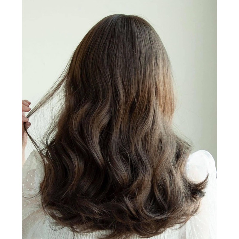 tóc giả nguyên đầu xoăn dợn lửng ❤️FREESHIP ❤️ mã 2204