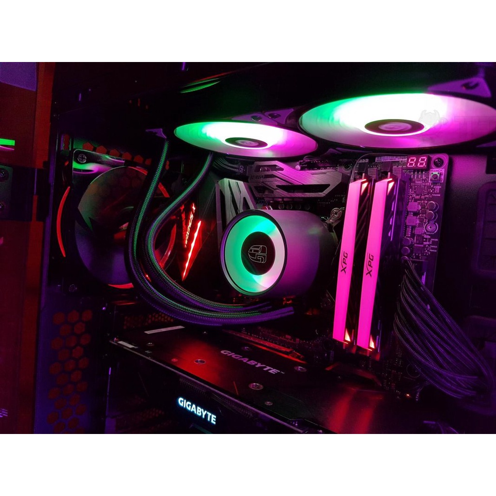 Ram Desktop Adata XPG Spectrix D41 RGB Grey 8GB  DDR4 3000Mhz