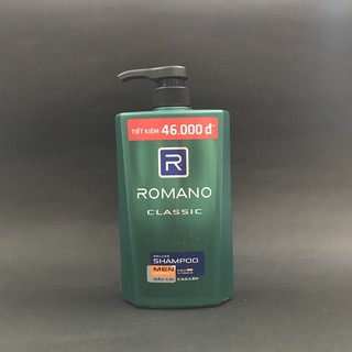 Dầu gội ROMANO CLASSIC 650g
