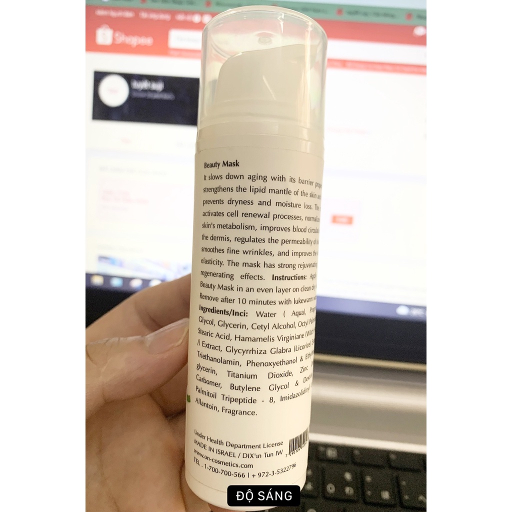Mặt nạ cho da lão hoá Onmacabim NR Beauty Mask