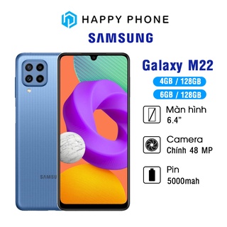 Điện thoại Samsung Galaxy M22 - Hàng Chính Hãng, Mới 100%, Nguyên Seal, Bảo hành 12T