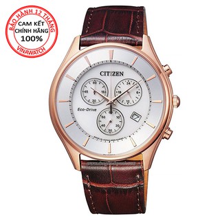Đồng Hồ Nam Dâu Da Citizen AT2362-02A