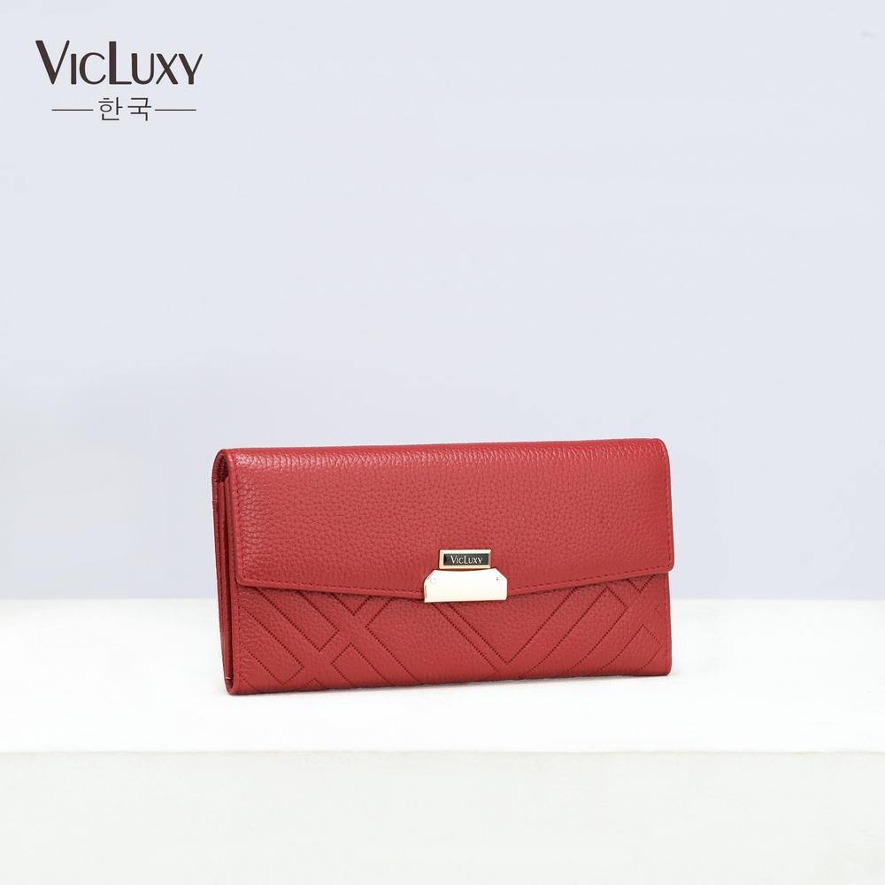 Ví nữ da thật cao cấp Vicluxy VV003