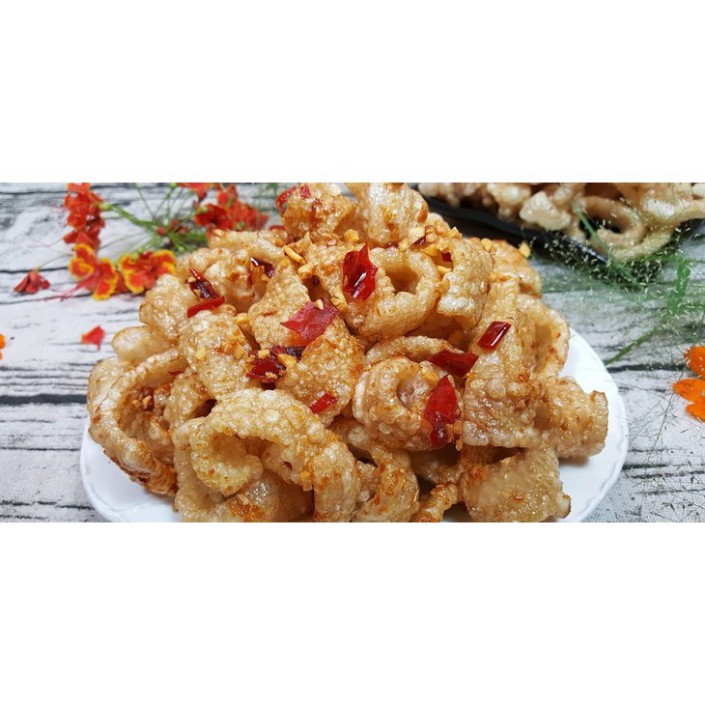 [Mã GROXUAN1 giảm 8% đơn 150K] Da Heo Muối ỚT Giòn Rụm - Thích Mê ĂN VẶT MẸ ỐC | BigBuy360 - bigbuy360.vn