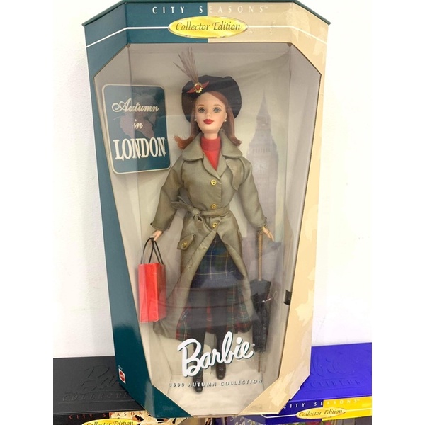 Búp bê barbie collection: Summer in Francisco, Autumn in London, Spring in Tokyo, Winter in Montreal, Summer in Rome