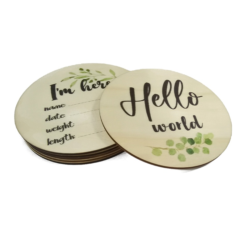 Bộ Thẻ Ghi Âm Dùng Làm Đạo Cụ Chụp Ảnh Kỷ Niệm Cho Bé Sơ Sinh