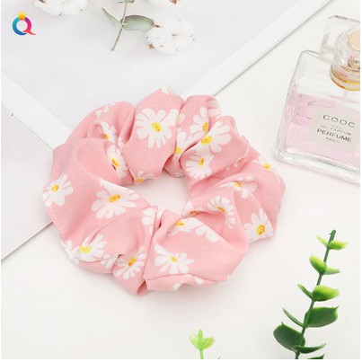 Dây cột tóc Scrrunchies Hoa cúc