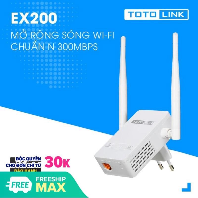 Kích sóng wifi Totolink Ex200 300Mbps