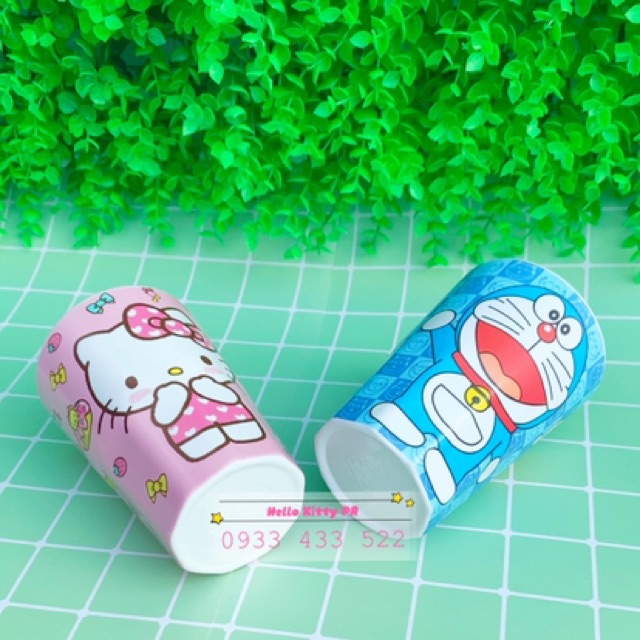 Ly melamine cute HELLO KITTY và DORAEMON DOREMON