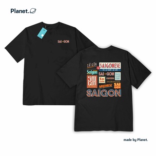 Áo thun sài gòn vintage in đẹp oversized